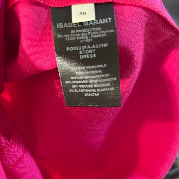 Isabel Marant Pink Dress. Size 4 - Picture 7 of 11